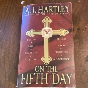 A.J. Hartley 'On the Fifth Day' Book